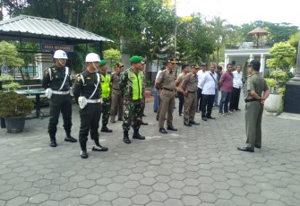 Petugas Gabungan Gelar Razia Kontrakan dan Rumah Kost