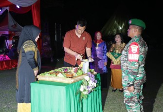 Bupati Asahan Ikuti Panggung Prajurit Dirgahayu Makodim Asahan Ke- 67
