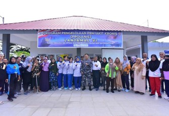 Lantamal VI Makassar Rutin Gelar Prolanis 