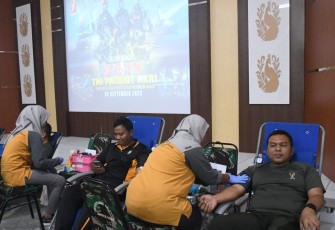 Bakti Sosial Kesehatan HUT Ke-78 TNI di Madiun