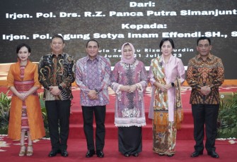 Bupati Asahan Ikuti Pisah Sambut Kepala Kepolisian Daerah Sumatera Utara