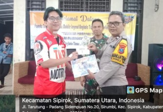 Bhabinkamtibmas Polsek Sipirok Jadi Ketua Panitia Turnamen e-Sport