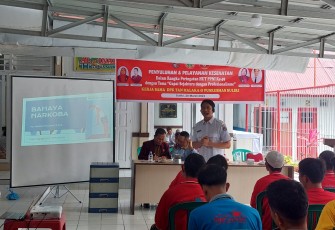 PPNI Limapuluh Kota Kunjungi Lapas Kelas III Suliki 