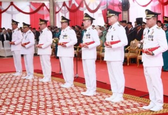 Pasca pelantikan PJ Walikota Pagaralam dan Sekda 