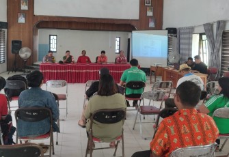 Danramil Sepang Hadiri Rapat Panitia Festival Budaya Mihing Manasa