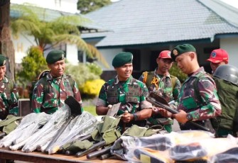 Danyonarhanud 2 Kostrad Apelkan Siaga Prajurit