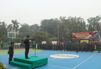 Dandim 1001/HSU-Balangan Pimpin Upacara Hari Kesaktian Pancasila