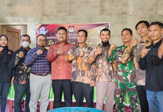 Kapolsek Belitang Tiga Hadiri Rapat Pleno DPHP Tingkat Kecamatan