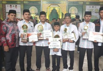 Labuhanbatu Berhasil Raih 2 Kategori Terbaik 1 Pada STQH Provinsi Sumut 