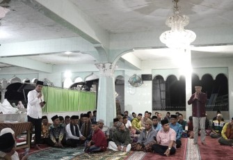 Hari ke-4 Ramadhan, Tim Safari Ramadhan Pemprov Sumbar Sambangi Masjid Raya Baruah Gunuang.