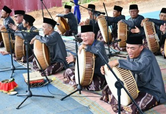 Lomba Tradisi Sarafal Anam Bergema di Kota Merah Putih