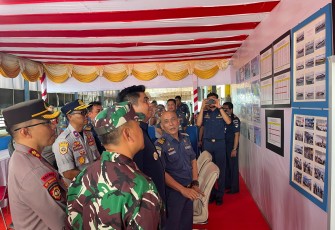 Kapolres Bintan Bersama Bupati Bintan Tinjau Langsung Kesiapan Pos Pam dan Pos Yan Operasi Lilin Seligi 2023