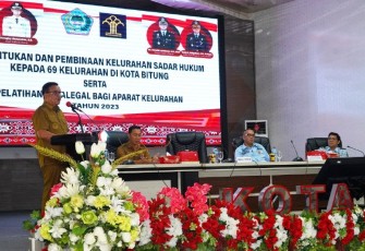 Wali Kota Maurits Mantiri Hadiri Dan Buka Kegiatan Pembentukan Dan Pembinaan Kelurahan Sadar Hukum 