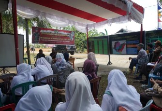 Penyuluhan Wasbang Masuk Dalam Kegiatan Non Fisik TMMD 118 