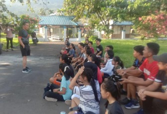 Dandim 1310/Bitung saat memberikan pengarahan