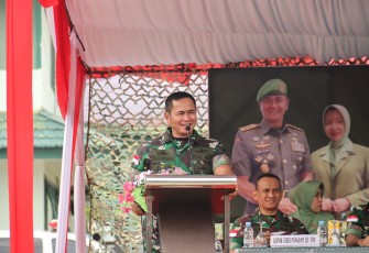Pangdam XII/Tpr saat Beri Arahan di Kodim Singkawang