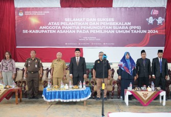 Pesan Bupati Asahan Dalam Pelantikan Anggota PPS