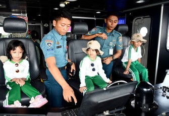 Lantamal VI Makassar Gencarkan Program Wisata Angkatan Laut kepada Anak Usia Dini