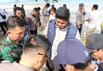 Bupati bersama Sekda, Dandim, Kapolres Hingga BPN saat Turun Pastikan Isu Penjualan Pulau Poto
