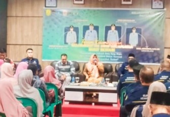 Wali Kota Rahma Silaturahmi Bersama Forum Kelembagaan Kelurahan Sei Jang 
