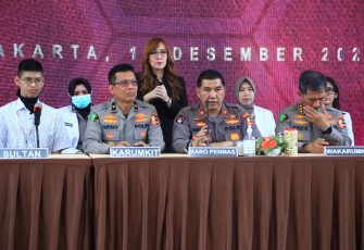 Konferensi pers, Selasa (12/12/2023).