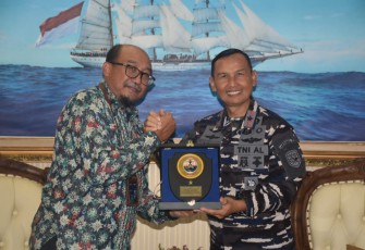 Danlantamal V saat Terima Audiensi GM PT. PLN Persero UIP JBTB
