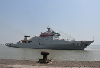 Kapal Perang China MV Qi Jiguang Hull-83