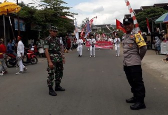 Pengamanan Pawai Budaya Trenggalek