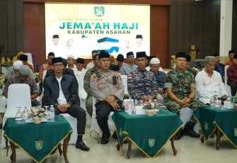 Pemerintah Kabupaten Asahan Sambut Kepulangan Jama'ah Haji Kloter 23