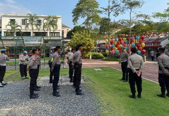 Polres Bintan Turunkan Ratusan Personil Pengamanan
