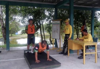 Korem 121/ABW Gelar Tes Kesegaran Jasmani Periodik 2