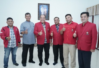Wakil Bupati Terima Audiensi Depicab SOKSI Kabupaten Asahan