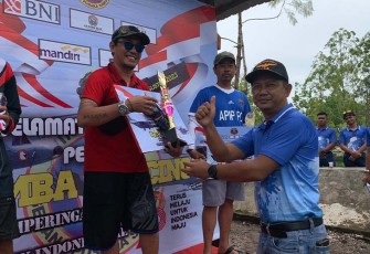Wing Udara 3 Gelar Lomba Mancing Lele Kali Pertama di Biak Numfor