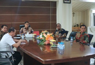 Wakil Wali Kota Bitung Hengky Honandar Mengikuti Rapat Koordinasi Nasional Pengawasan Intern 2023