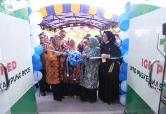 Walikota Rahma Resmikan IGD Puskesmas Kampung Bugis