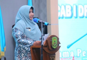 Wali Kota Tanjungpinang Hj Rahma SIP MM Menghadiri Pelantikan dan Pengukuhan pengurus Dewan Pimpinan Cabang Perkumpulan Srikandi Kreatif Indonesia (DPC-Persikindo) Kota Tanjungpinang Masa Bhakti 2023-2027