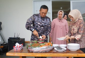 Dankodiklatal Adakan Syukuran Tempati Rumah Jabatan
