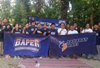 Deklarasi Komunitas Bareng Rafi dan Sahabat Rafi Diwarnai Baksos di Kawasan Sumber Cakarwesi