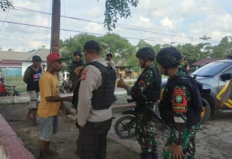 Patroli Gabungan TNI/Polri Antisipasi Perkembangan Situasi Diwilayah Perbatasan Papua Selatan