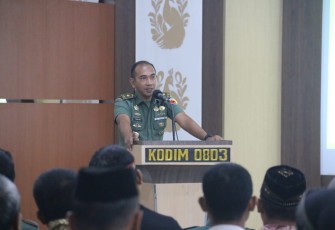 Kodim 0803/Madiun saat menggelar sosialisasi cegah tangkal radikalisme kepada takoh masyarakat, tokoh agama dan kalangan generasi muda, bertempat di Aula Makodim Jl. Pahlawan No. 25 Kota Madiun, Kamis (7/9/2023).