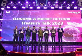 Perkuat Strategi Keuangan, Bank Jatim Gelar Treasury Talk 2023