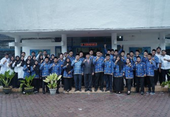 Dinas Kominfo Kabupaten Asahan Gelar Upacara Pengibaran Bendera Peringati HUT ke-78 RI 