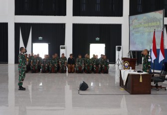 Prajurit Koarmada III Ikuti  Latihan Pengamanan Pemilu