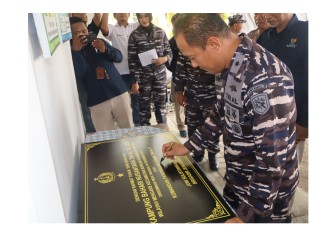 Lantamal V Resmikan Kampung Bahari Nusantara Mengare Gresik