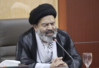 Amirul Hajj Iran Abdol Fattah Navab saat di Kantor Kemenag, Rabu (30/11/2023).