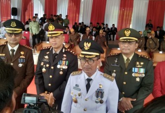 Upacara HUT ke-78 Republik Indonesia di Aceh Timur Khidmat