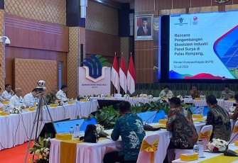 Rapat Pembahasan Percepatan Pengembangan Investasi Ramah Lingkungan (Green Investment) di Pulau Rempang, Kota Batam, Provinsi Kepulauan Riau.
