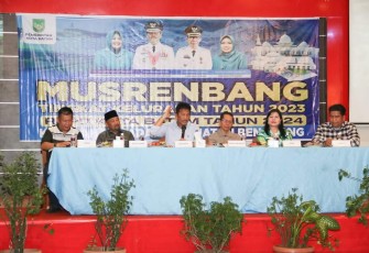 Musrembang Kelurahan Sadai