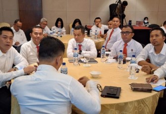 Kasat Reskrim Polres Tapanuli Selatan (Tapsel), AKP Rudy Saputra, SH, MH, menghadiri Focus Group Discussion (FGD) dengan Otoritas Jasa Keuangan (OJK).