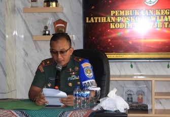 Danrem 052/Wkr Brigjen TNI Putranto Gatot SH S.Sos M.M
